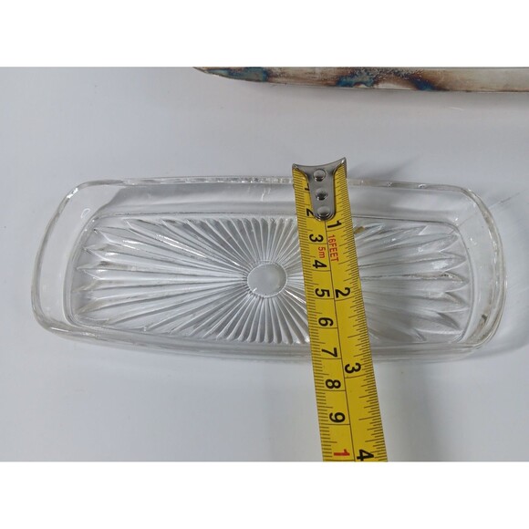 Wallace Silverplate Lot Creamer Sugar Bowl Butter Tray Dish With Glass Insert - Picture 13 of 13